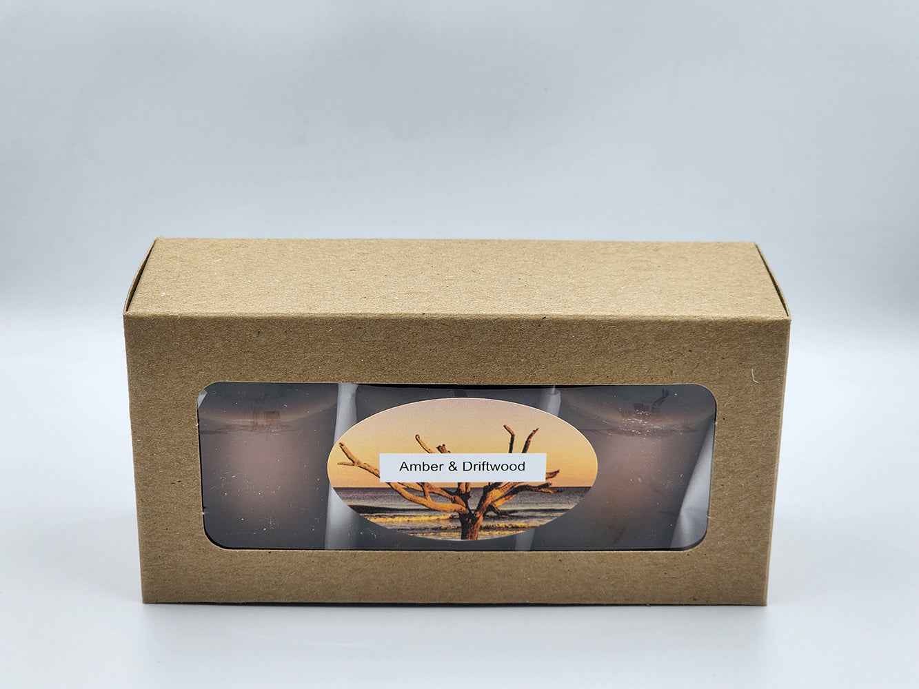 Amber & Driftwood - Votives