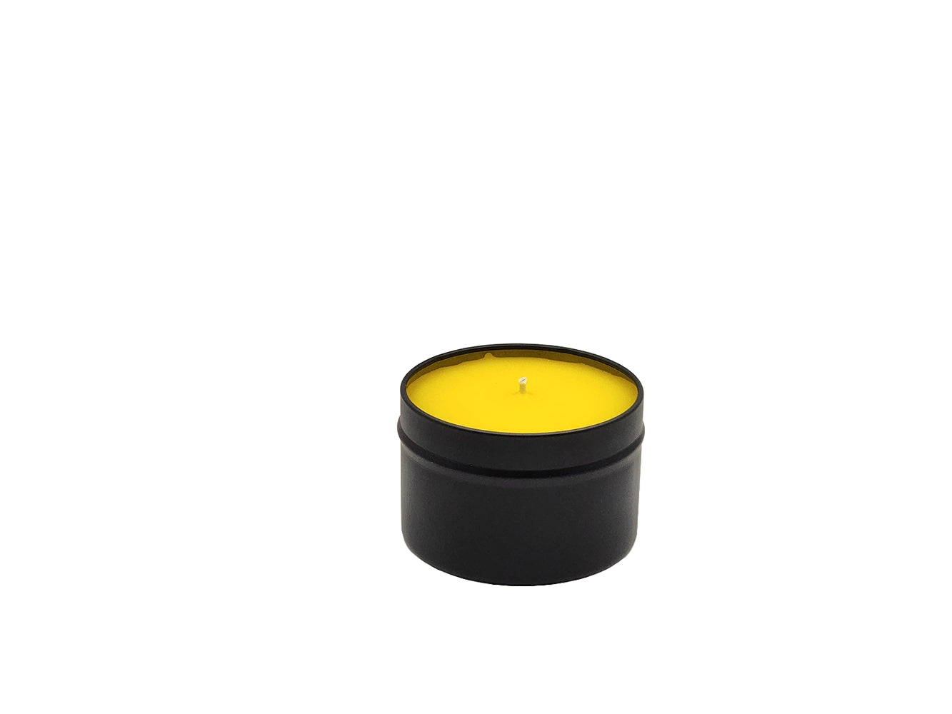 Fei Banana & Ginger Lily - 4oz Tin - 1 Wic - Black