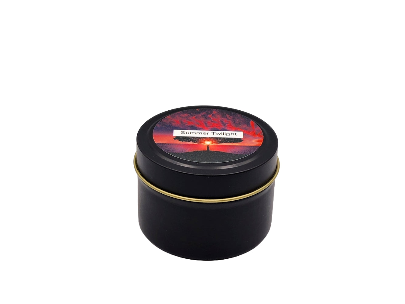 Summer Twilight - 4oz Tin - 1 Wic - Black