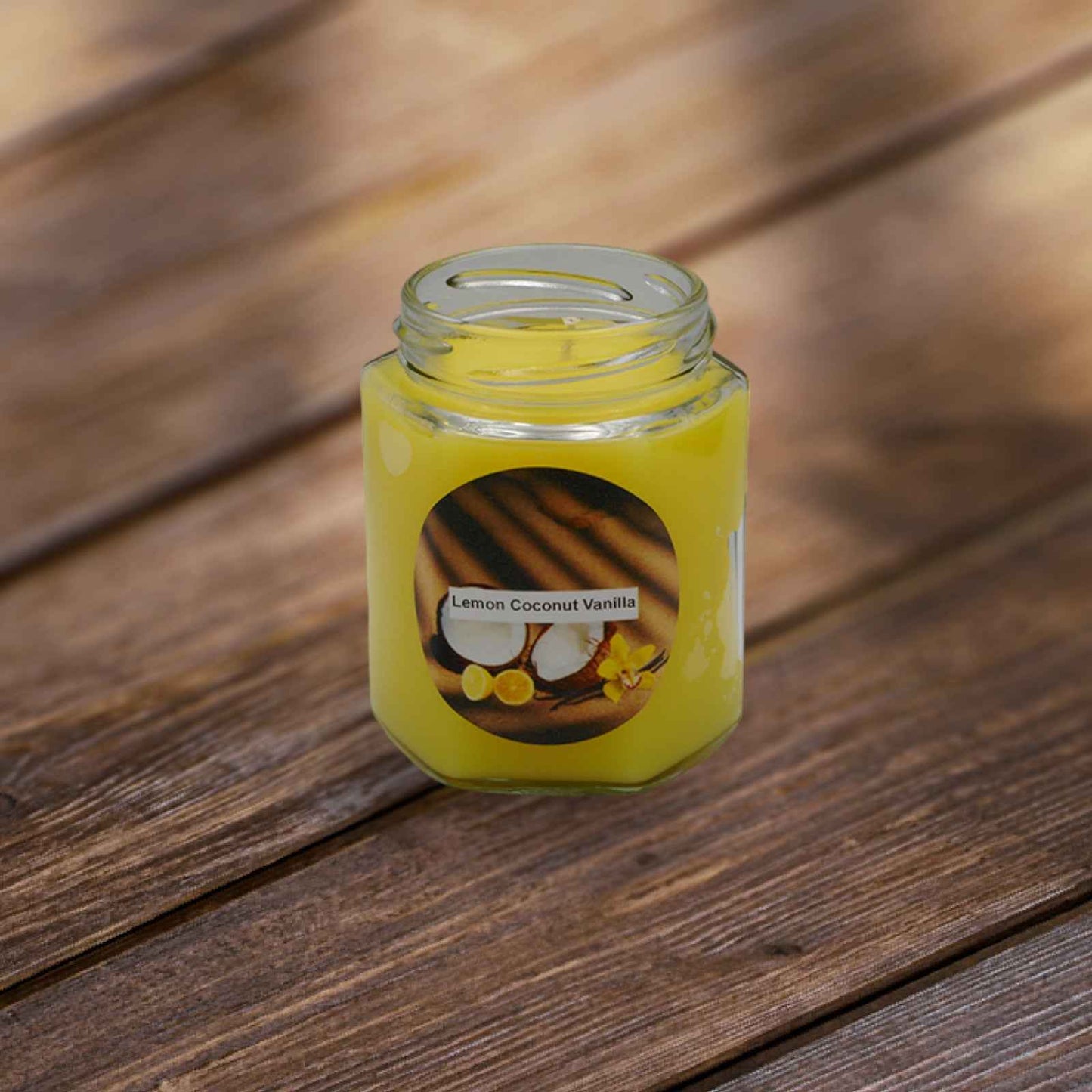 Lemon Coconut Vanilla - 6oz Jar - 1 Wic
