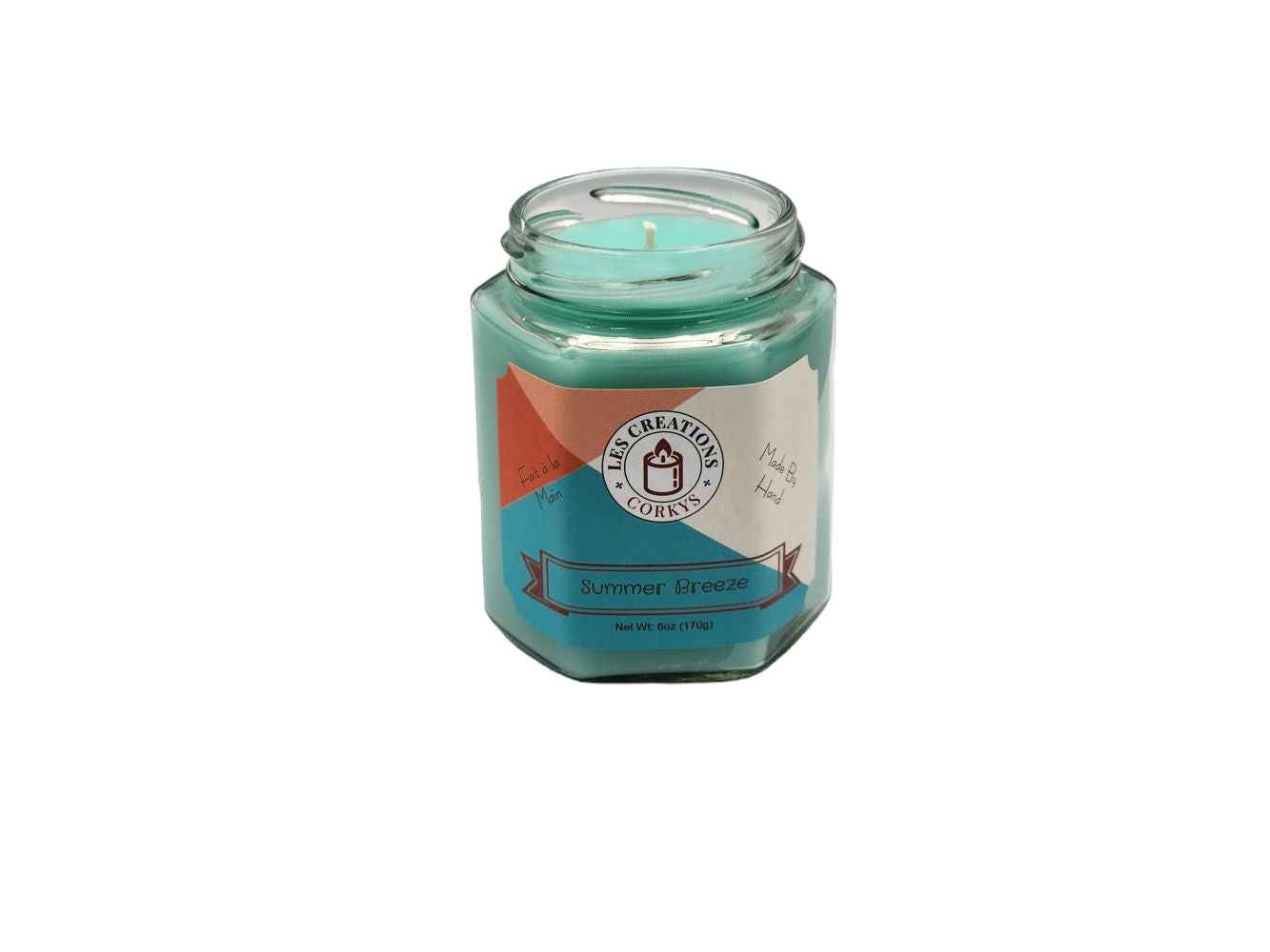 Summer Breeze 6oz Jar Candle - 1 Wick Fragrance