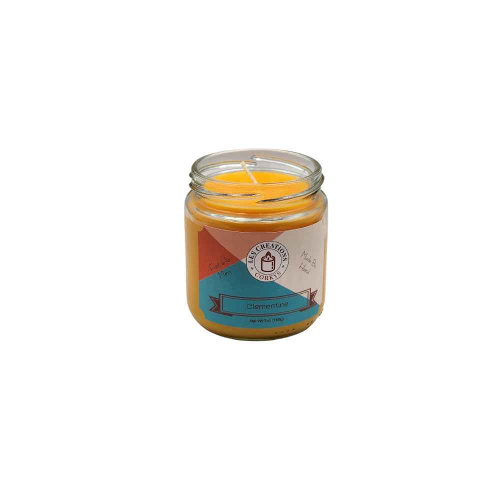 Clementine 8oz Jar Candle - 1 Wick
