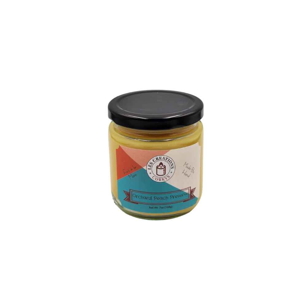 Orchard Peach Preserve 8oz Jar Candle - 1 Wick