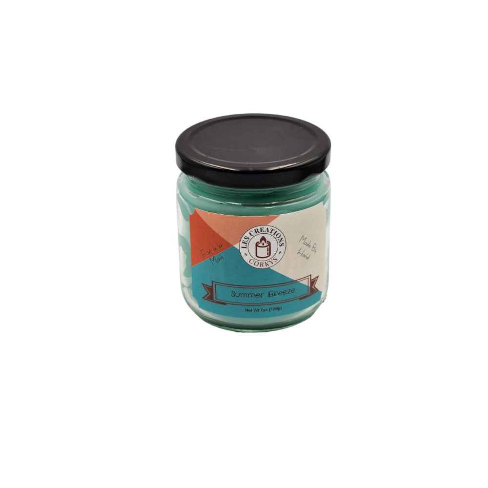 Summer Breeze 8oz Jar Candle - Single Wick Aromatic Candle