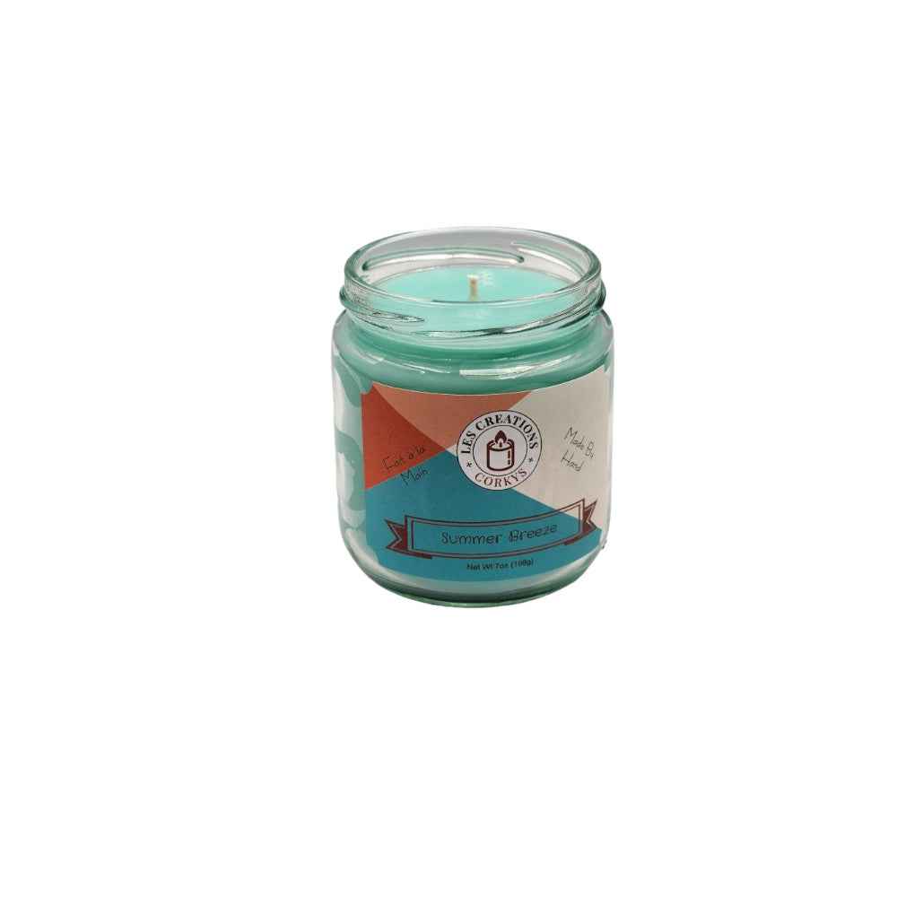 Summer Breeze 8oz Jar Candle - Single Wick Aromatic Candle