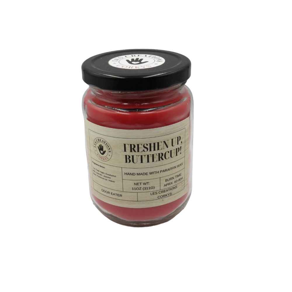 Freshen Up, Buttercup! 12oz Jar Candle - 1 Wick