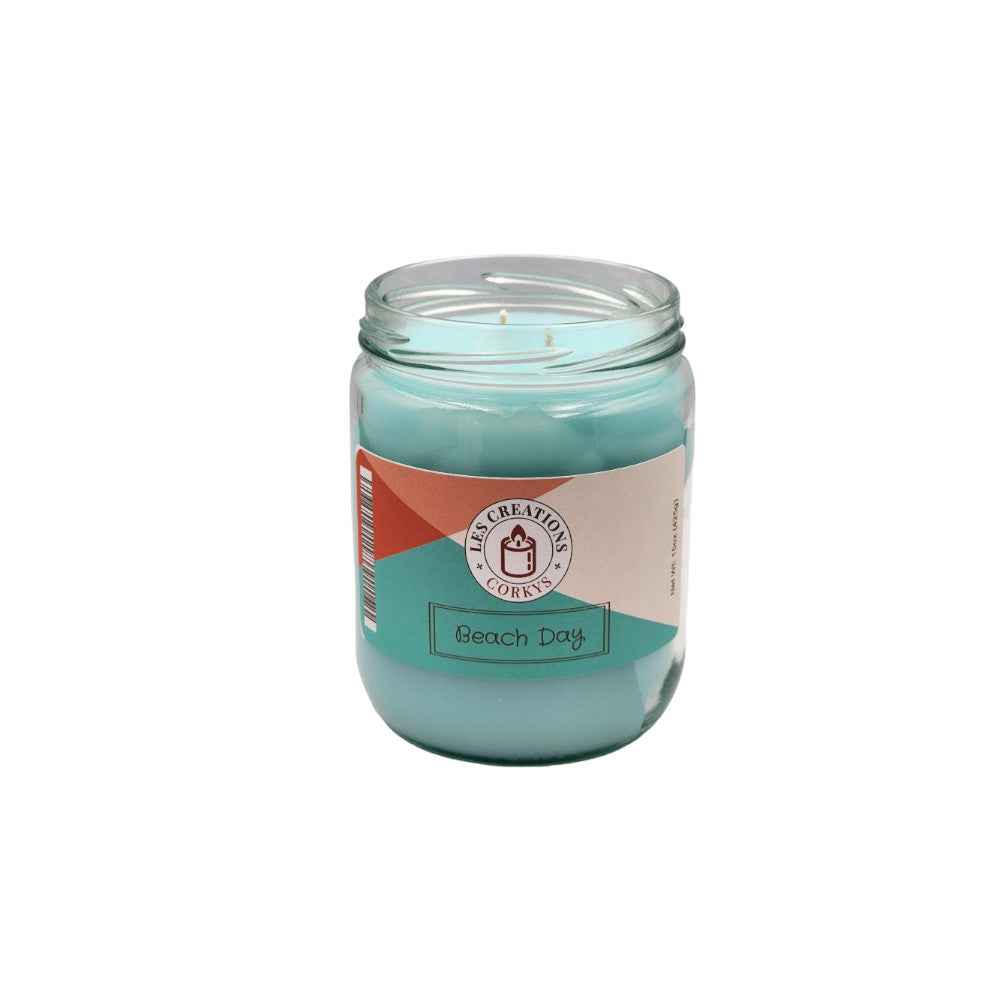 Beach Day 16oz Jar Candle - 2 Wick 16oz Jar Candle