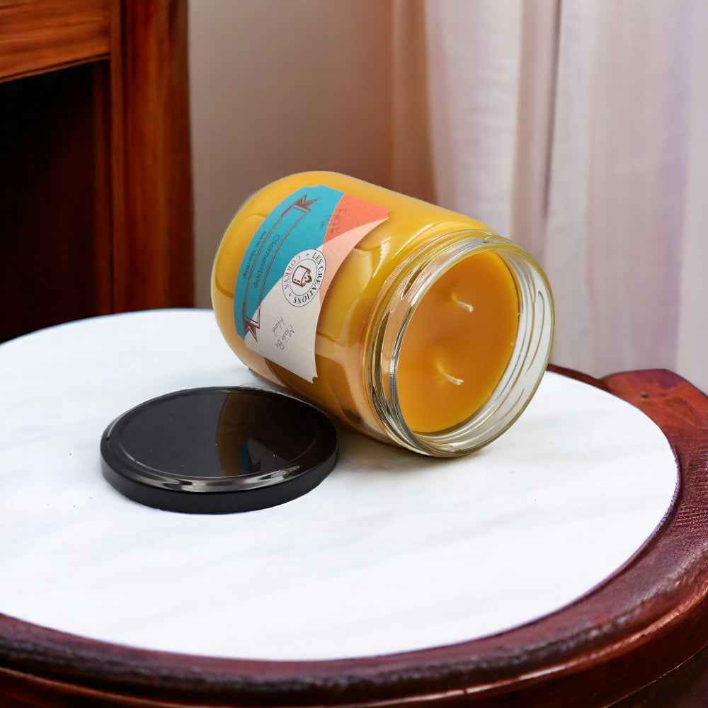 Clementine 8oz Jar Candle - 2 Wick Aromatherapy Scent
