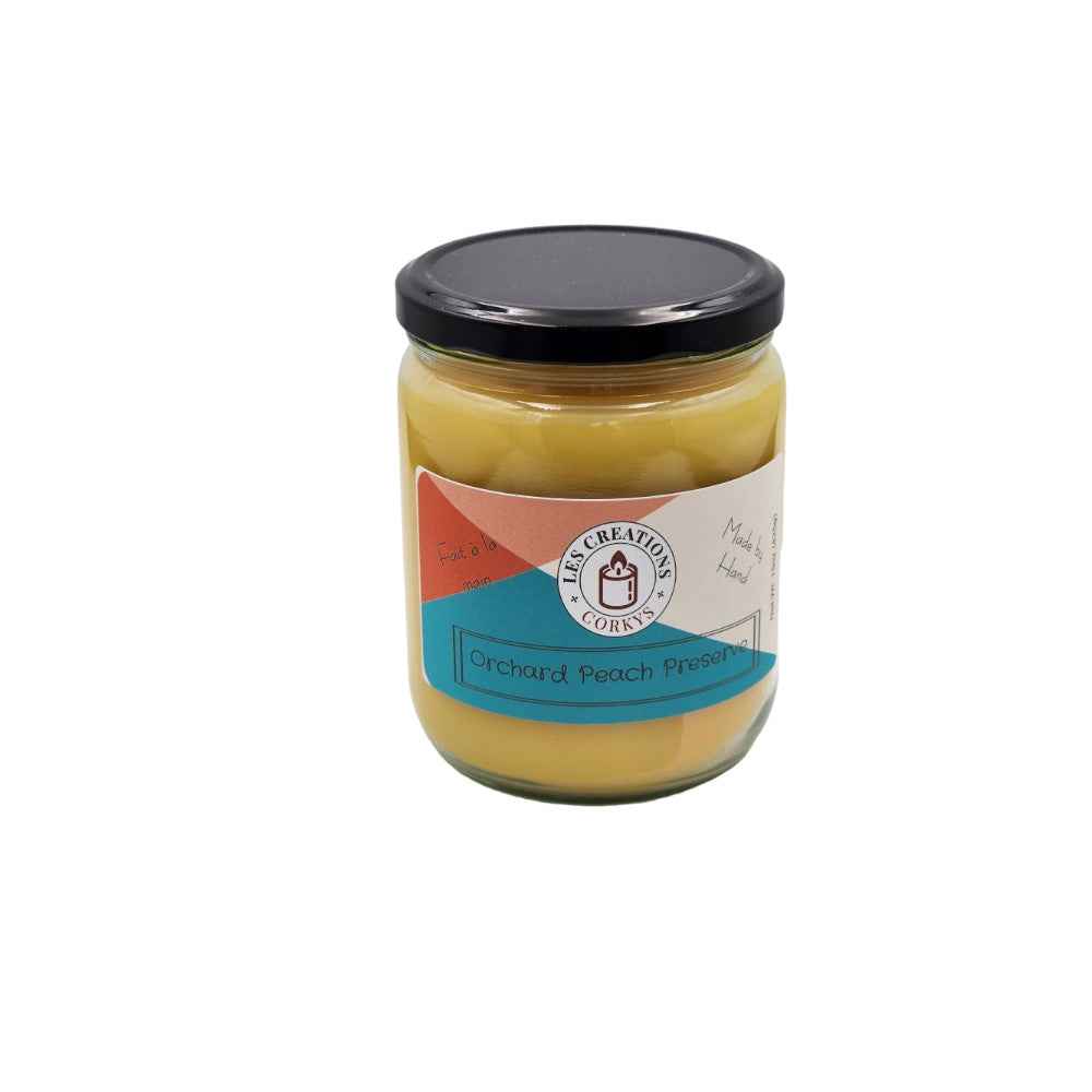 Orchard Peach Preserve 16oz Jar Candle - 2 Wick - 16oz Jar