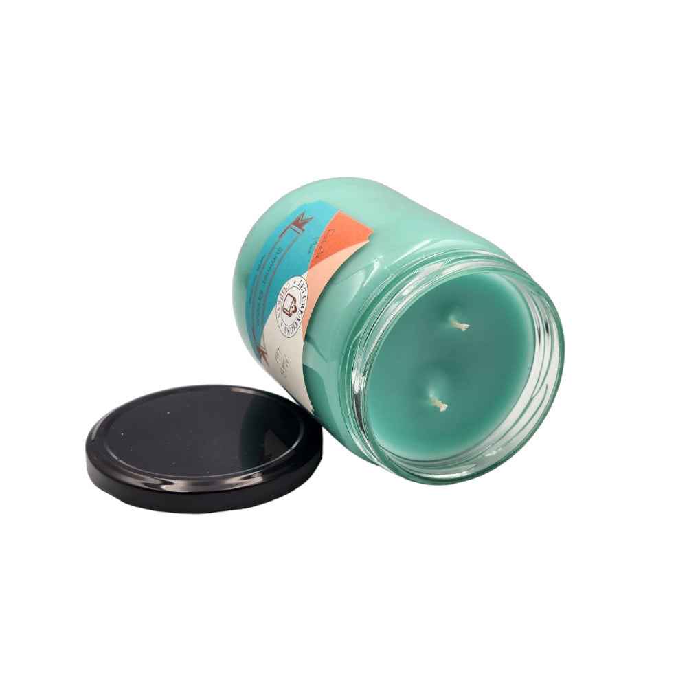 Summer Breeze 16oz Jar Candle - 2 Wick for a Refreshing Aromatic Experience