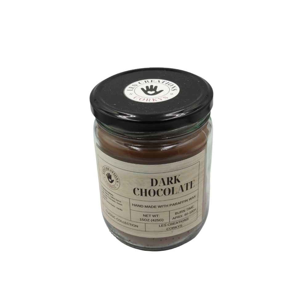Dark Chocolate - 16oz Jar - 2 Wick