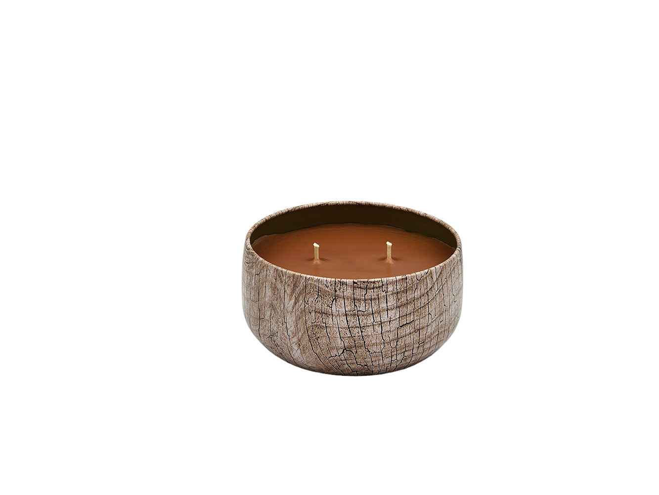 Dark Chocolate - 8oz - 2 Wick - Black/Wood