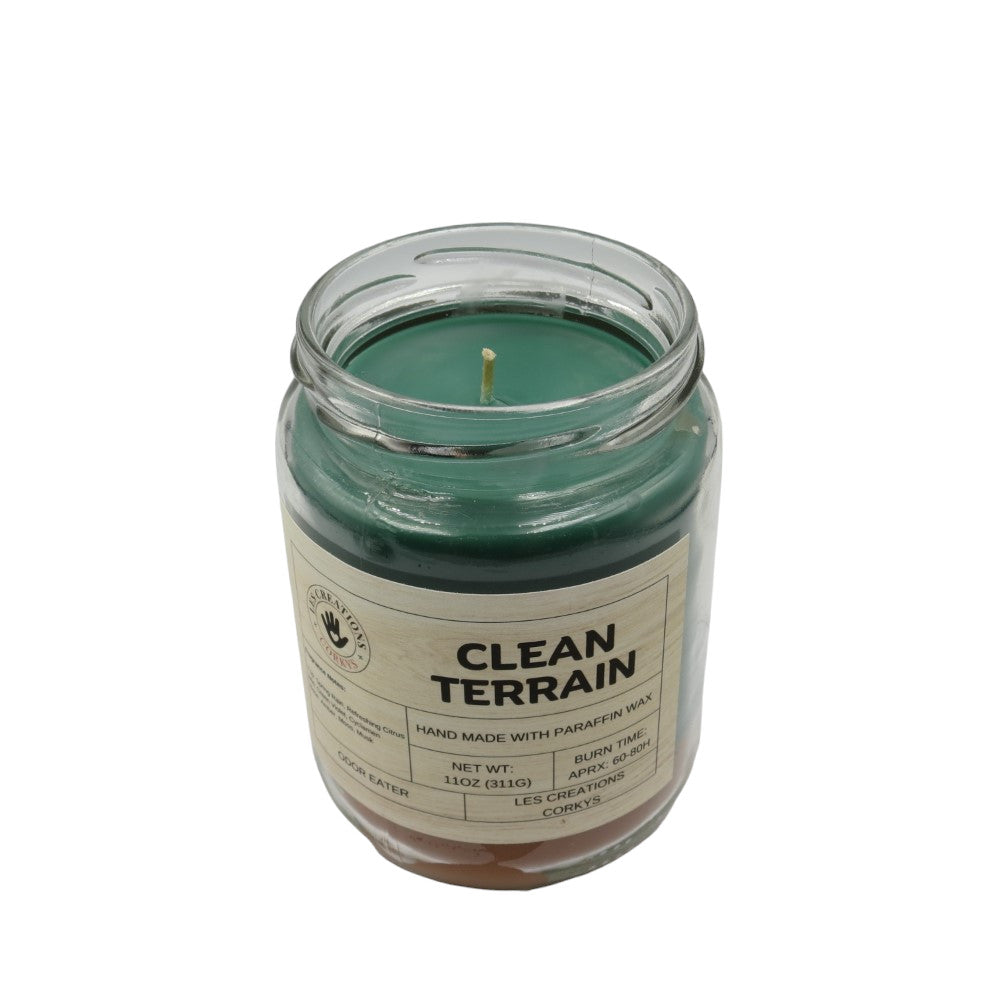 Clean Terrain - 12oz Jar - 1 Wick