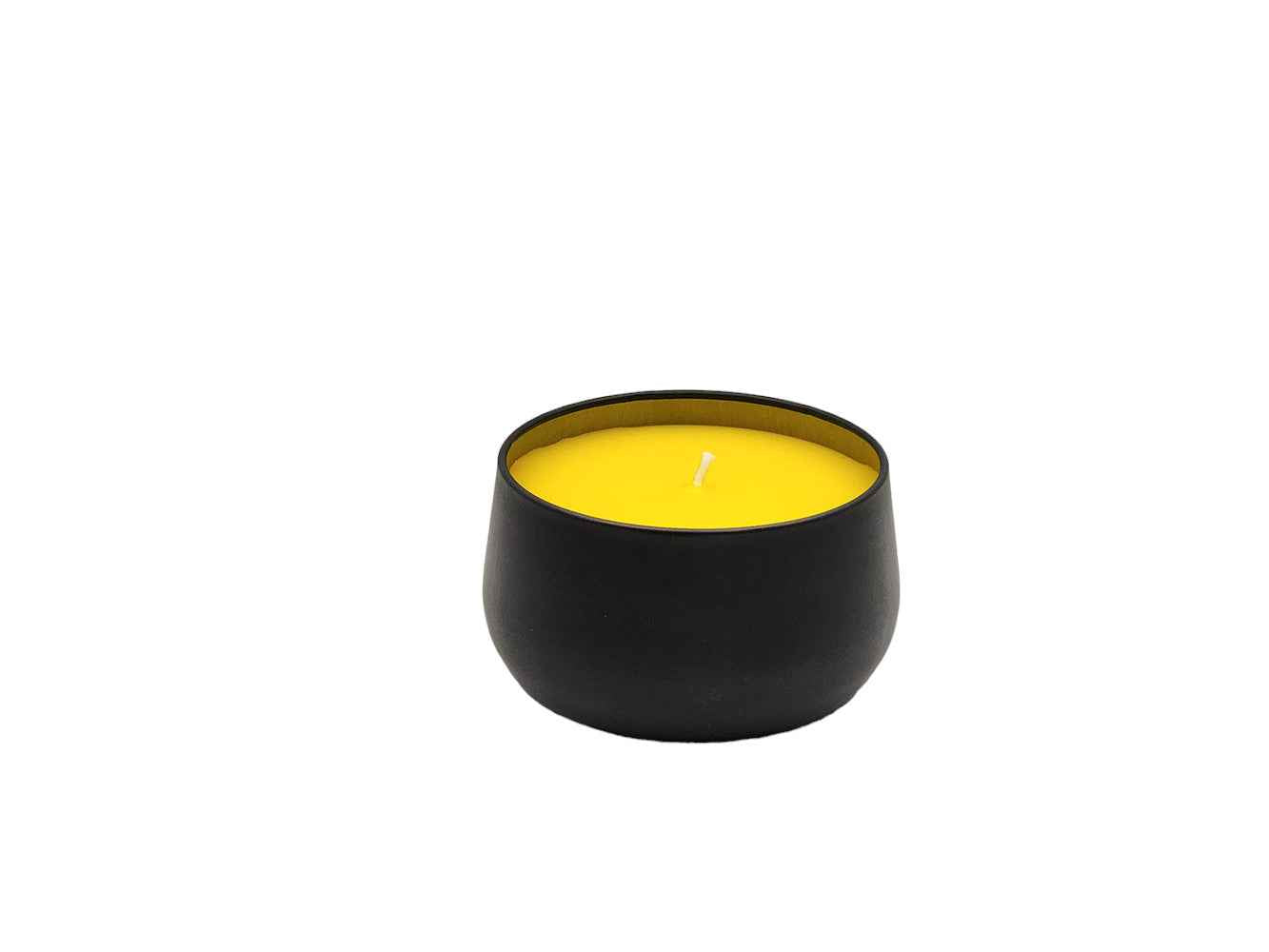 Fei Banana & Ginger Lily - 8oz Tin - 1 Wic - Black-Les Creations Corkys