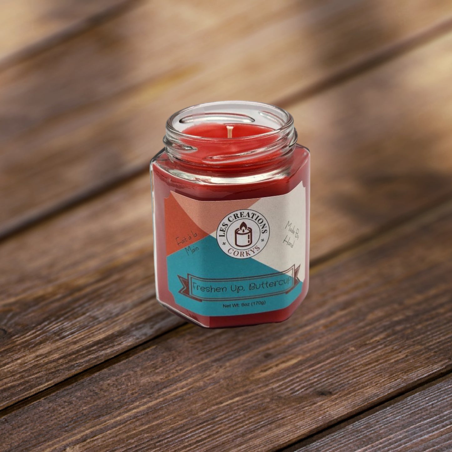 Freshen Up, Buttercup! - 6oz Jar - 1 Wick