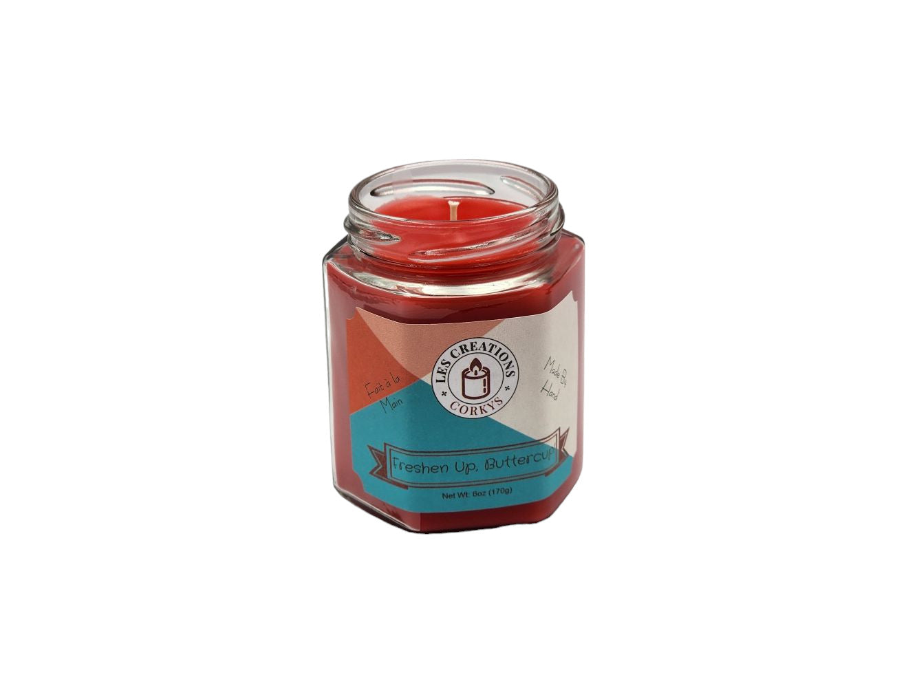Freshen Up, Buttercup! - 6oz Jar - 1 Wick
