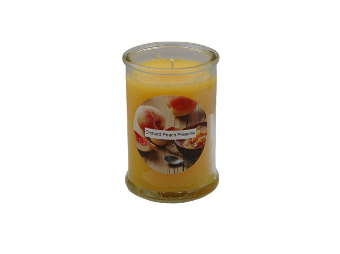 Orchard Peach Preserve - 4.7oz Jar - 1 Wick
