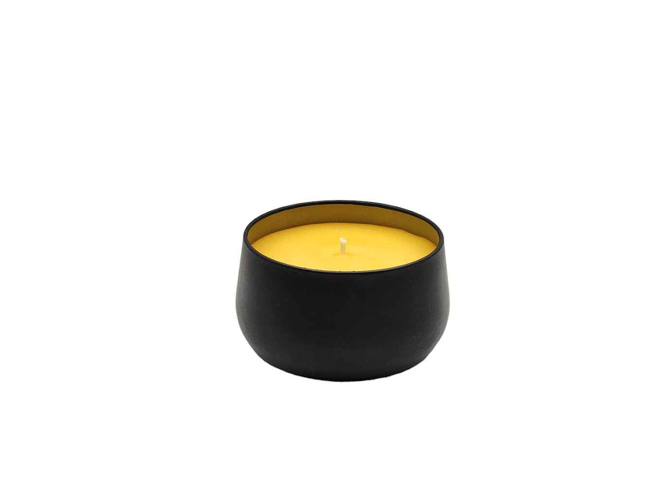 Orchard Peach Preserve- 8oz Tin - 1 Wic - Black-Les Creations Corkys
