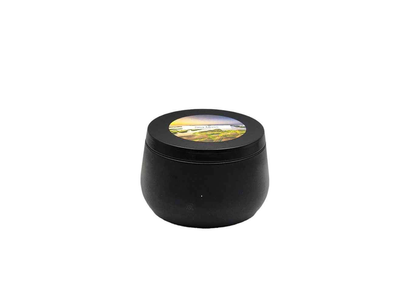 Sea Moss - 8oz Tin - 1 Wic - Black-Les Creations Corkys