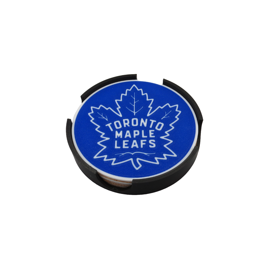 Toronto Maple Leafs - 4 Inch Coaster Set