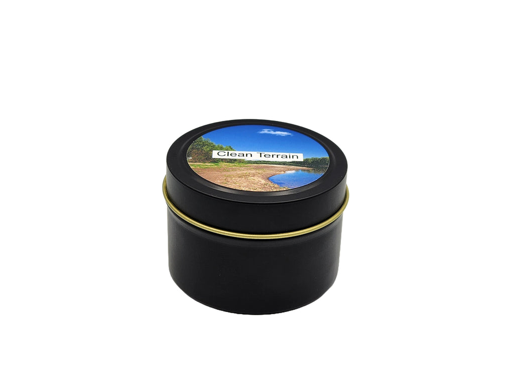 Clean Terrain  - 4oz Tin - 1 Wic - Black