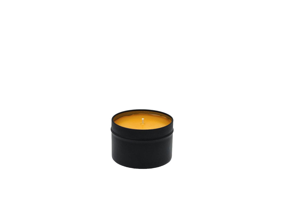 Clementine  - 4oz Tin - 1 Wic - Black