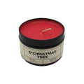 O'Christmas Tree 4oz Tin Candle - 1 Wick - Black