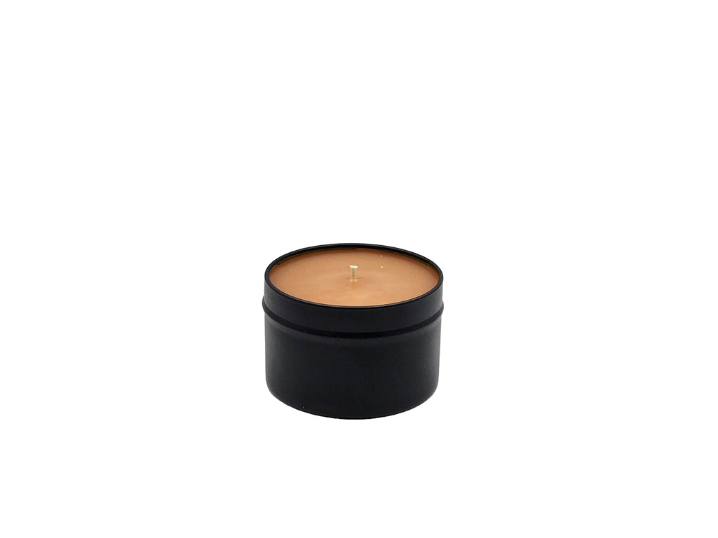 Rice Milk & Santal - 4oz Tin - 1 Wic - Black