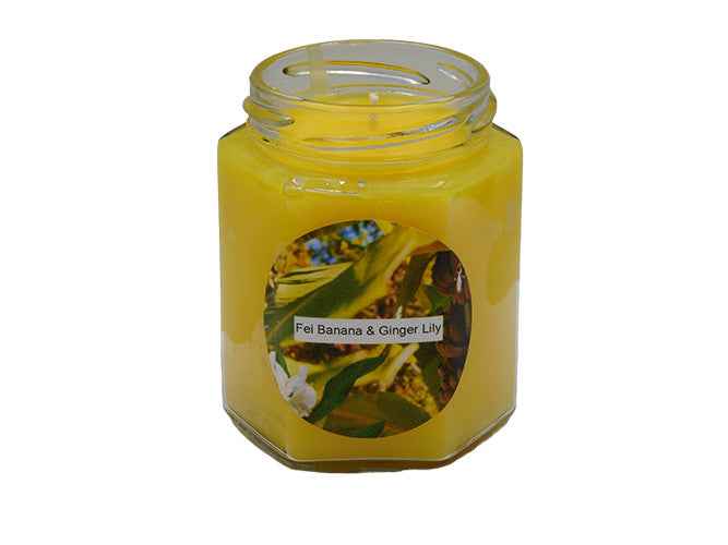 Fei Banana & Ginger Lily - 6oz Jar - 1 Wic