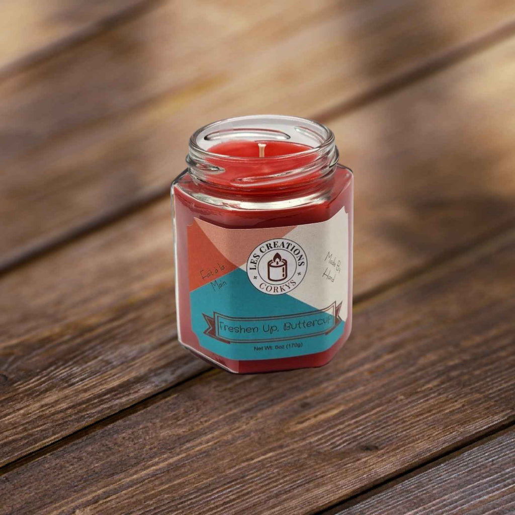 Freshen Up, Buttercup! 6oz Jar Candle - 1 Wick