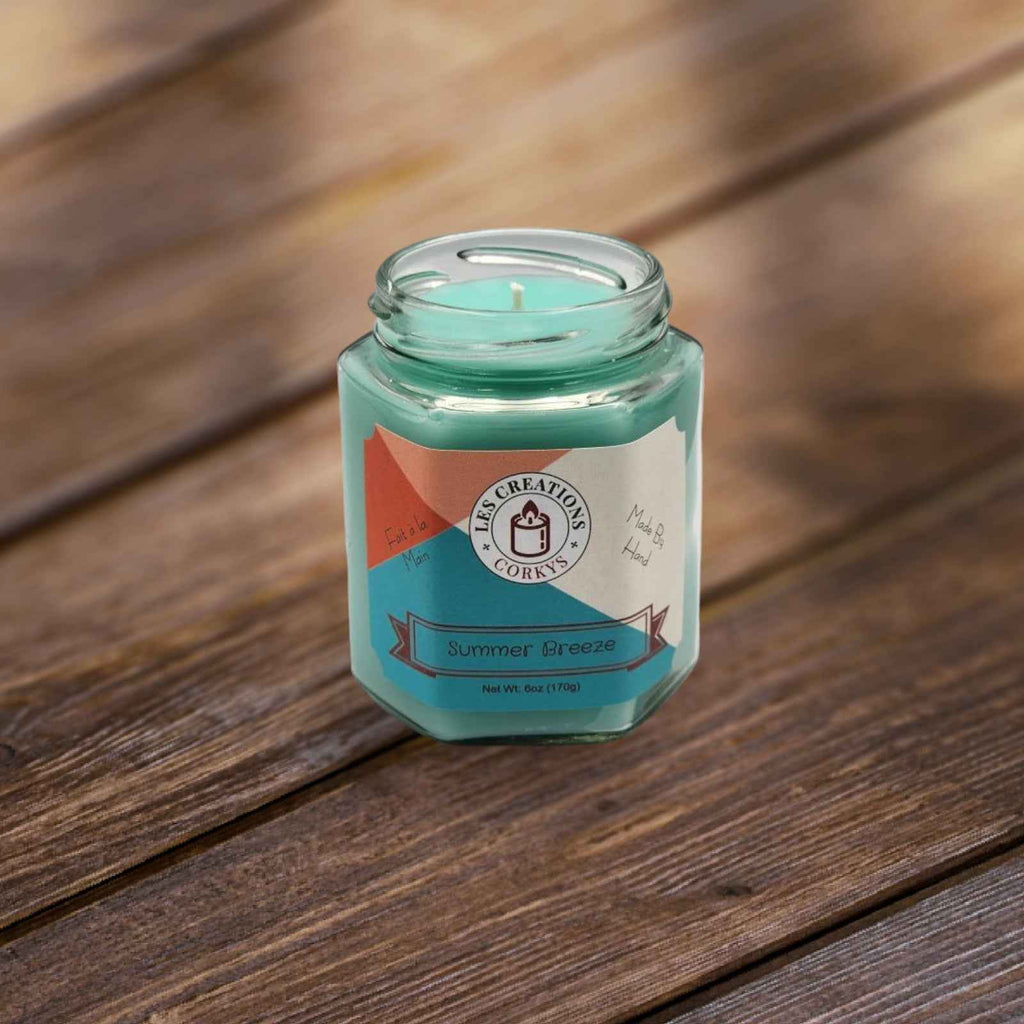 Summer Breeze 6oz Jar Candle - 1 Wick Fragrance
