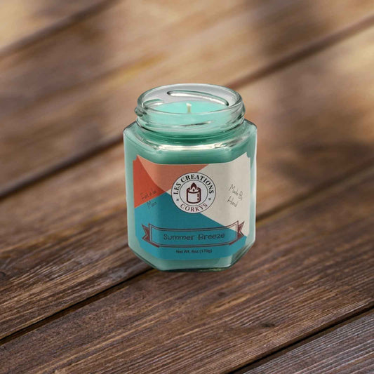 Summer Breeze 6oz Jar Candle - 1 Wick Fragrance
