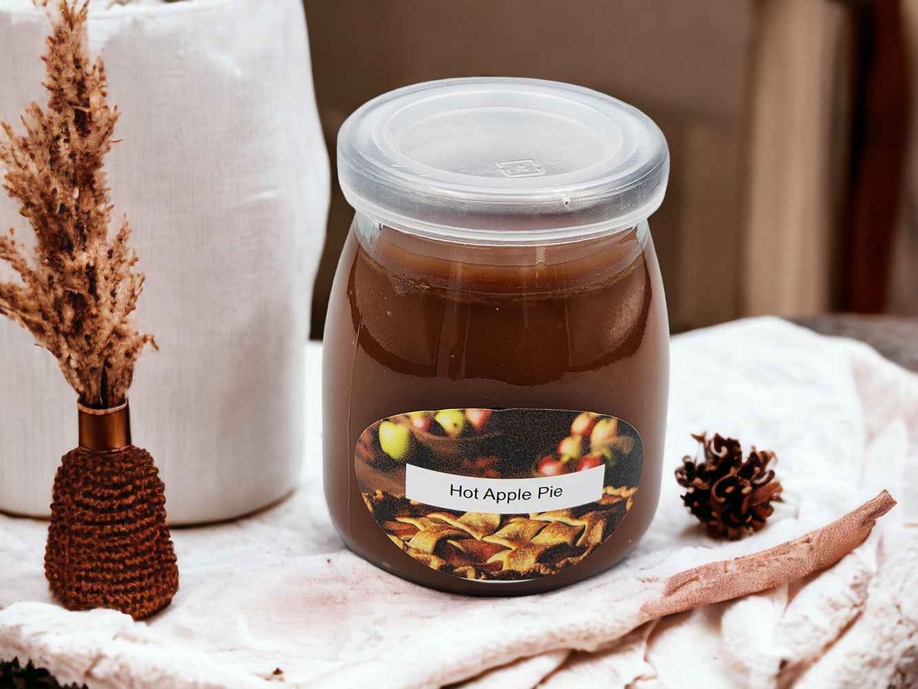 Hot Apple Pie - 7oz Jar - 1 Wick