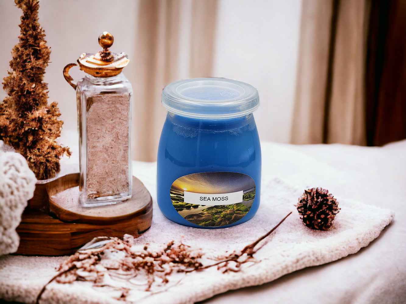 Sea Moss- 7oz Jar - 1 Wick