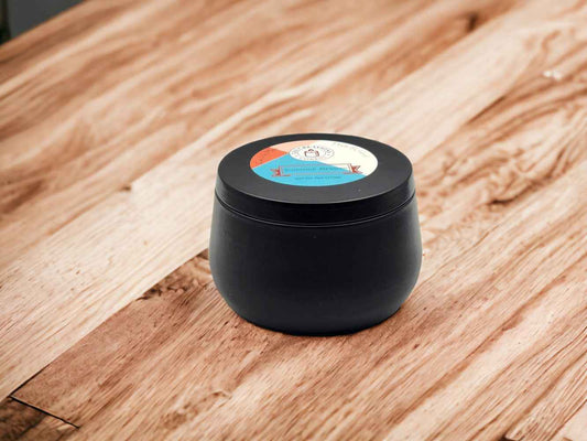 Summer Breeze 8oz Tin Candle - 1 Wick - Black