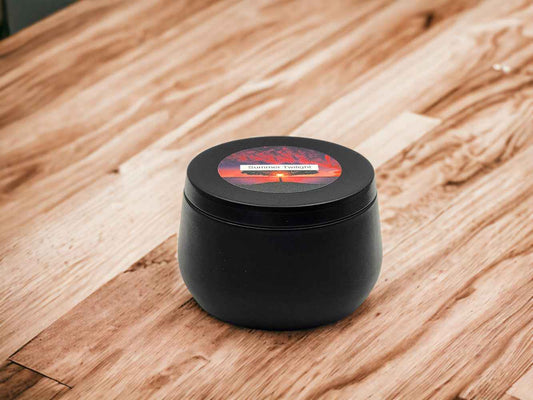 Summer Twilight - 8oz Tin - 1 Wic - Black