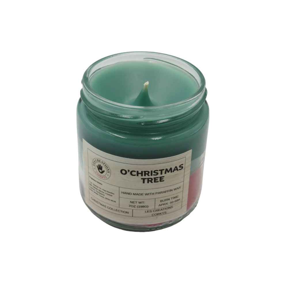 O'Christmas Tree 8oz Jar Candle - 1 Wick