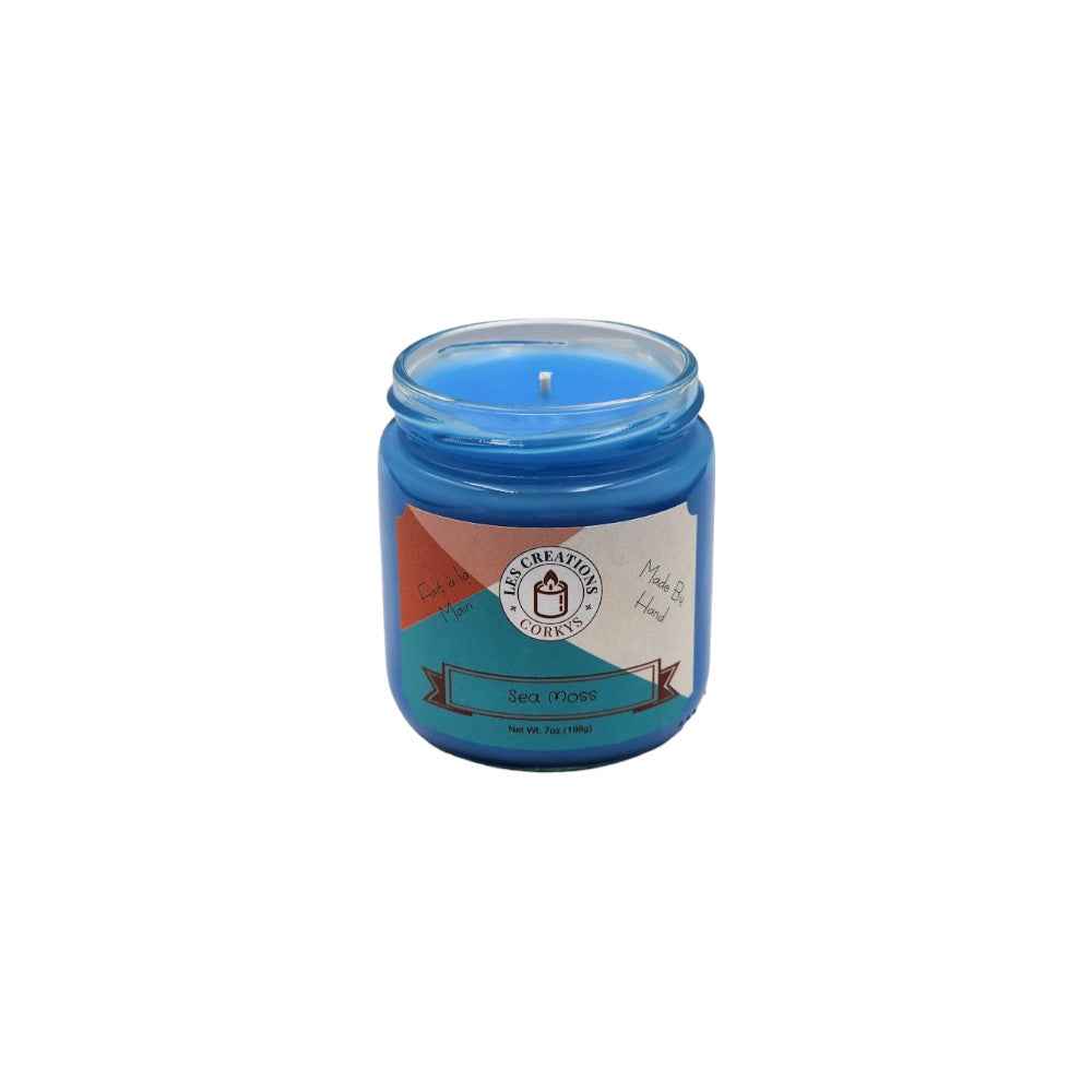 Sea Moss 8oz Jar Candle - 1 Wick Natural Scented Candle