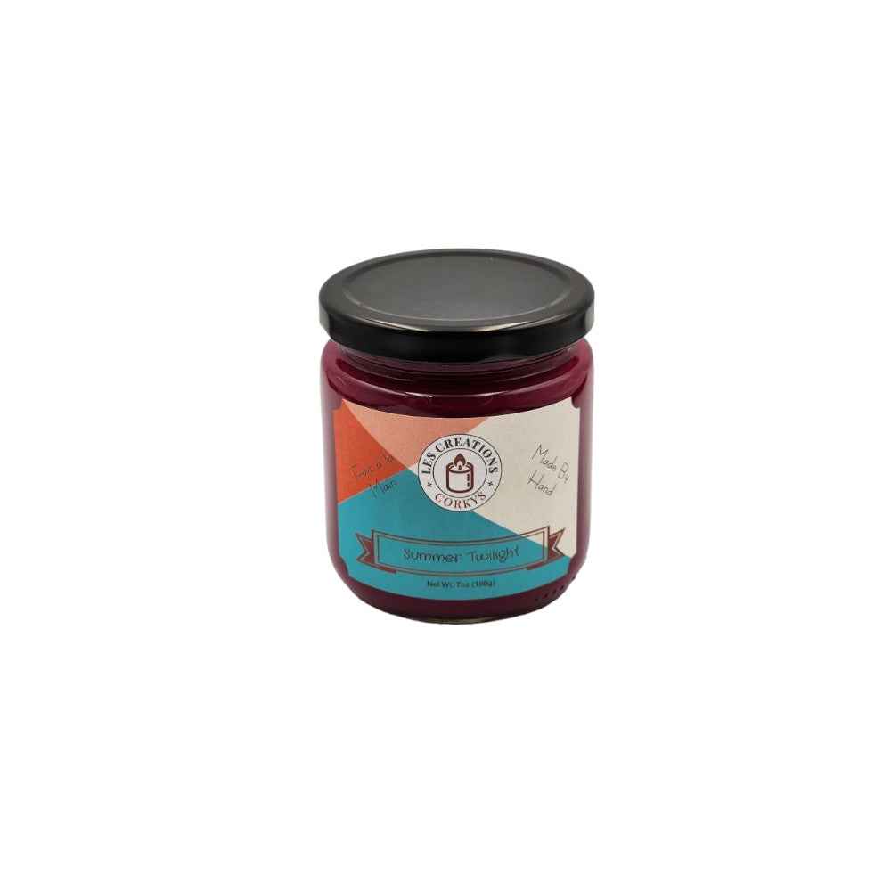 Summer Twilight 8oz Jar Candle - 1 Wick