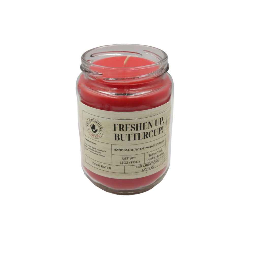 Freshen Up, Buttercup! 12oz Jar Candle - 1 Wick