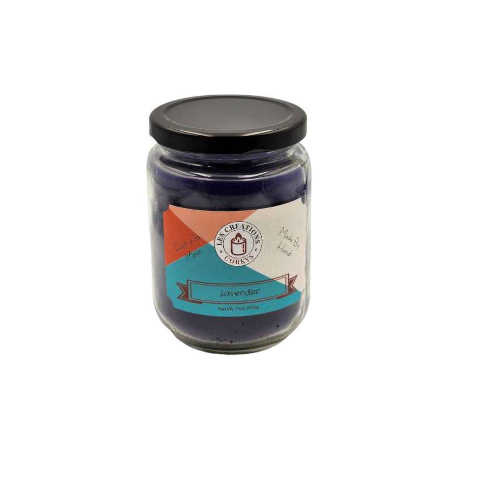Lavender 12oz Jar Candle - 1 Wick