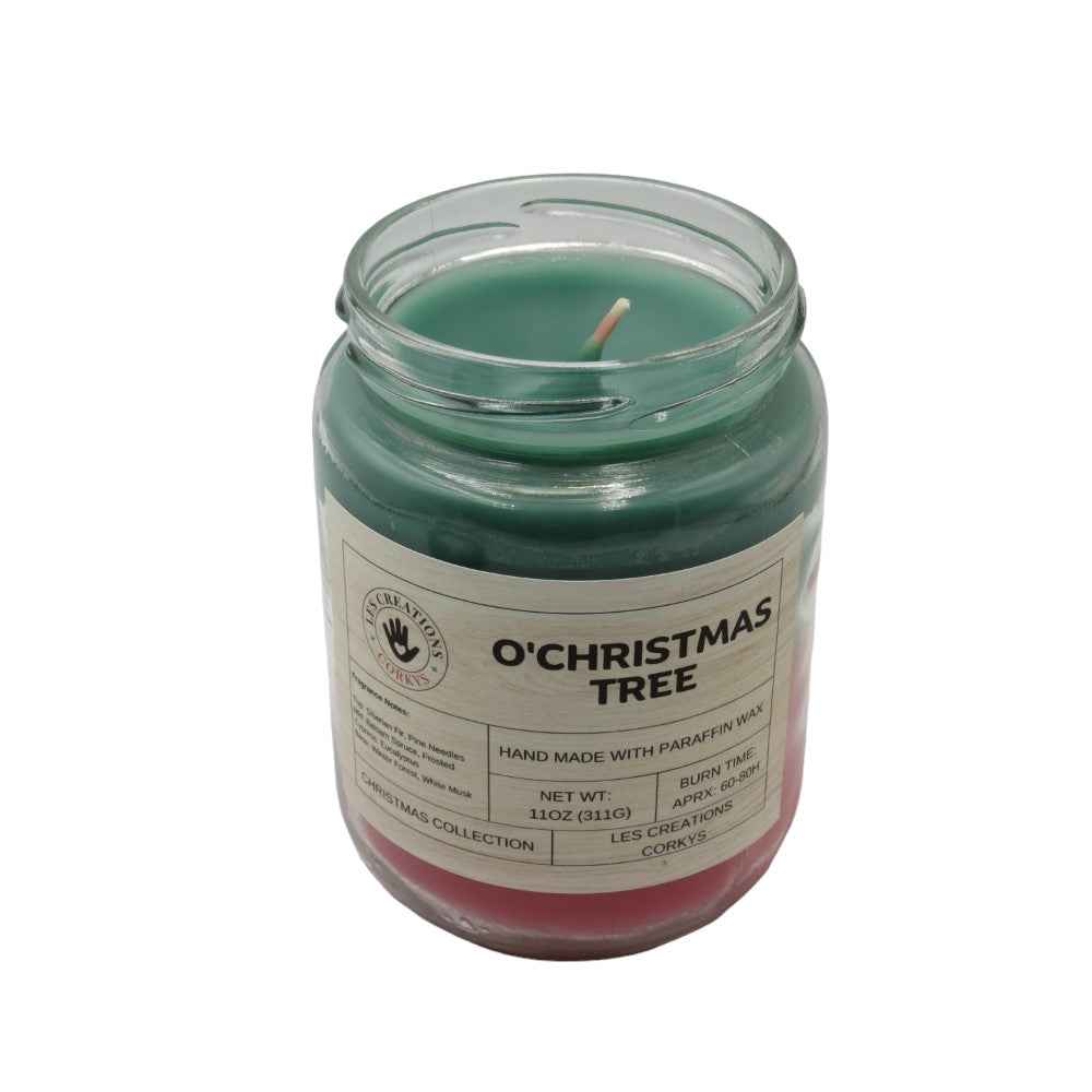 O'Christmas Tree 12oz Jar Candle - 1 Wick