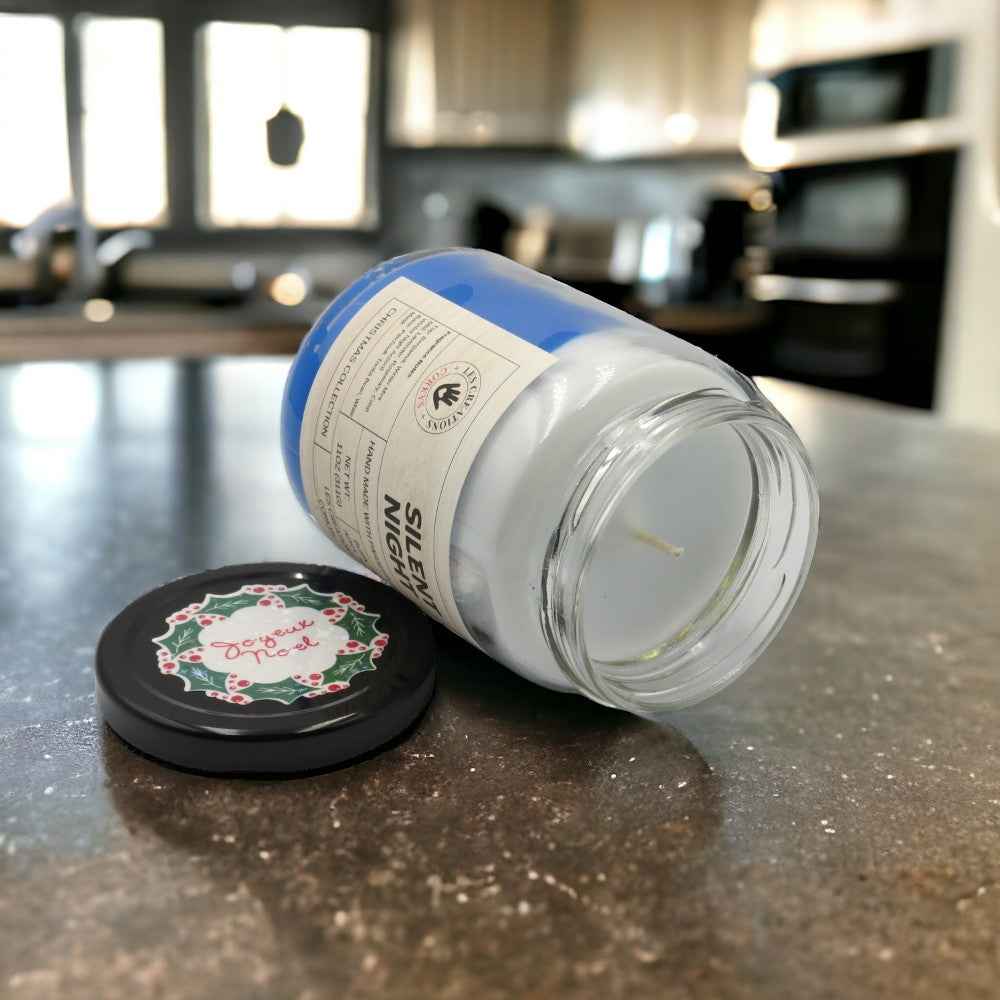 Silent Night 12oz Jar Candle - 1 Wick