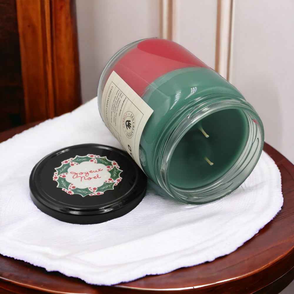 O'Christmas Tree 16oz Jar Candle - Festive Scent for Holiday Cheer