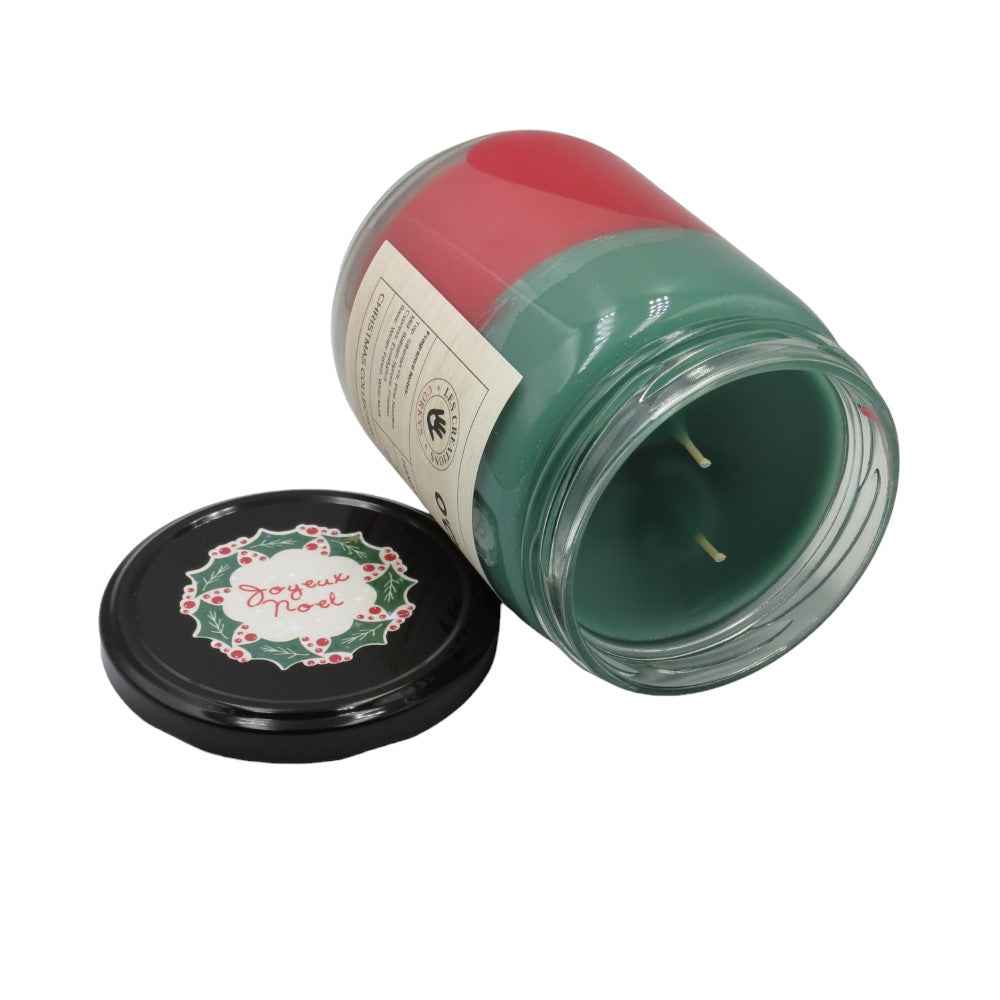 O'Christmas Tree 16oz Jar Candle - Festive Scent for Holiday Cheer