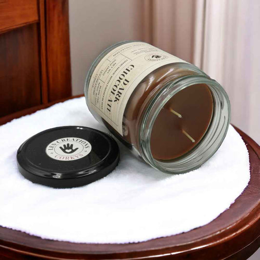 Dark Chocolate - 16oz Jar - 2 Wick
