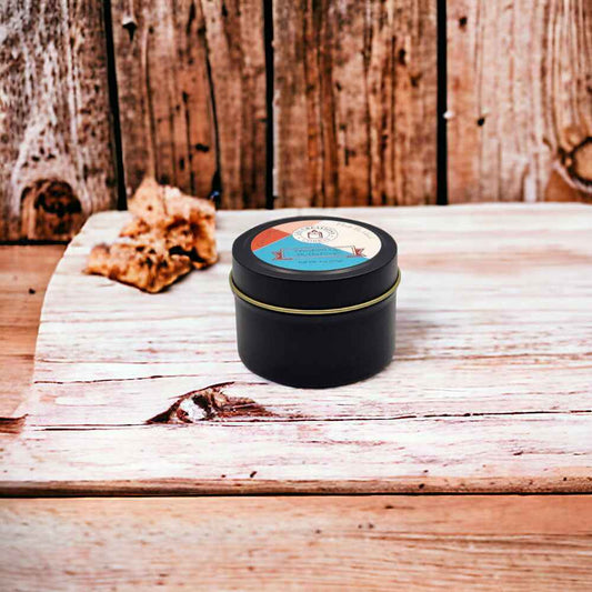 Freshen Up, Buttercup! 4oz Tin Candle - Black - 1 Wick