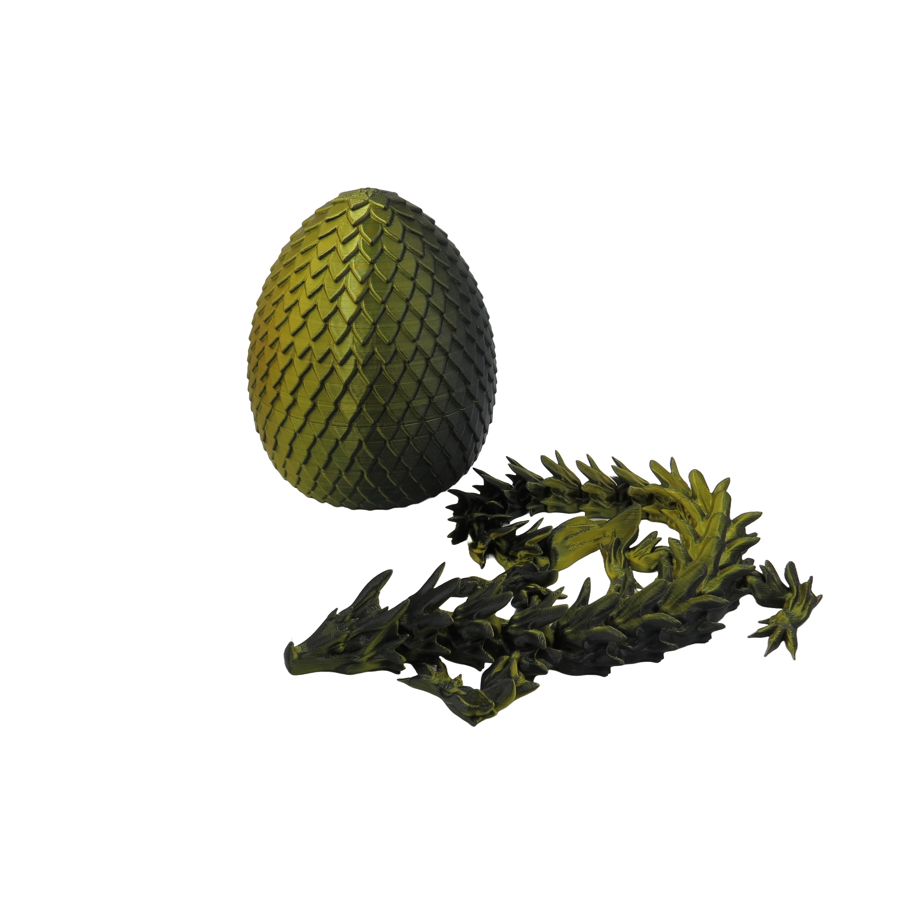 3D Printed Dragon and Egg Set