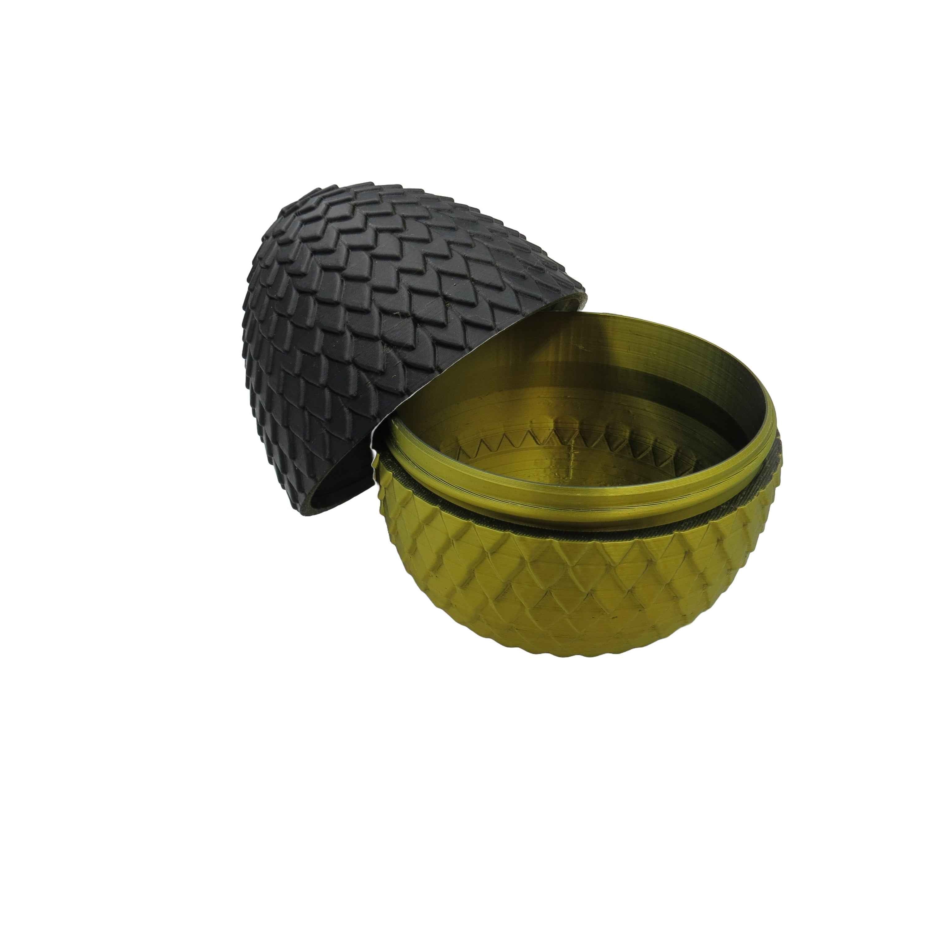 3D Printed Dragon and Egg Set-Les Creations Corkys