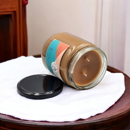 Amber & Driftwood - 16oz Jar - 2 Wick